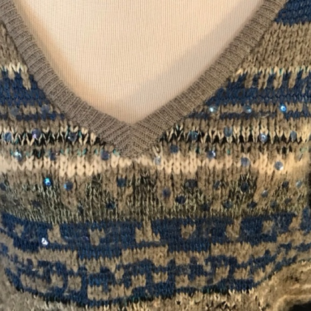 Free People sequined sweater